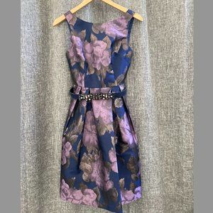 Eliza J, Party Dress With Belt, Petite 4